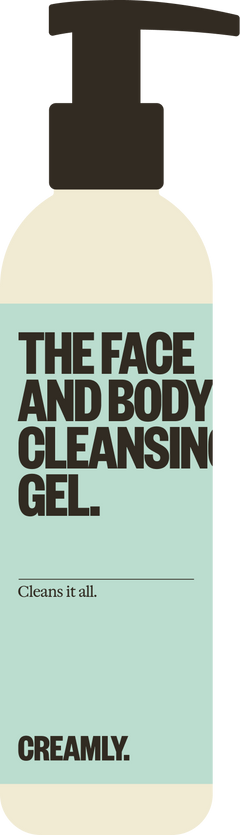 The Face and Body Cleansing Gel.
